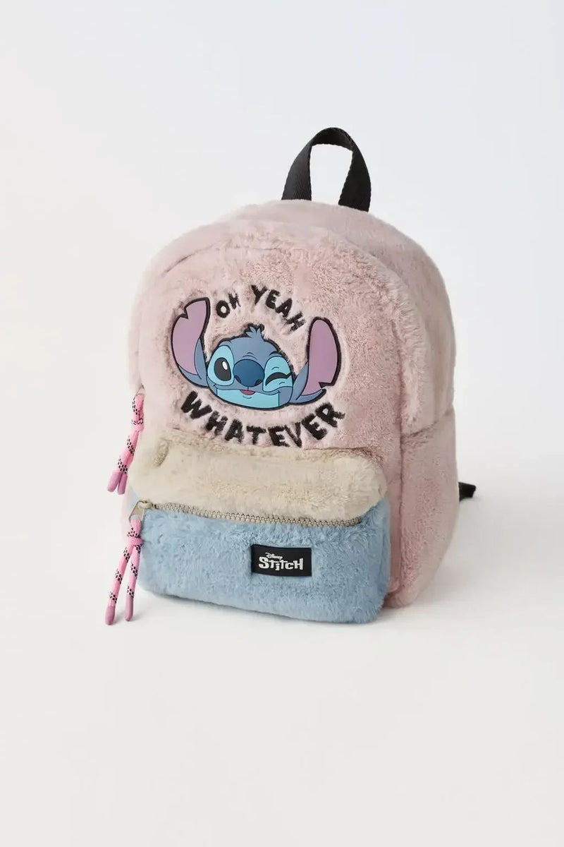 Mochila Stitch Couro Premium