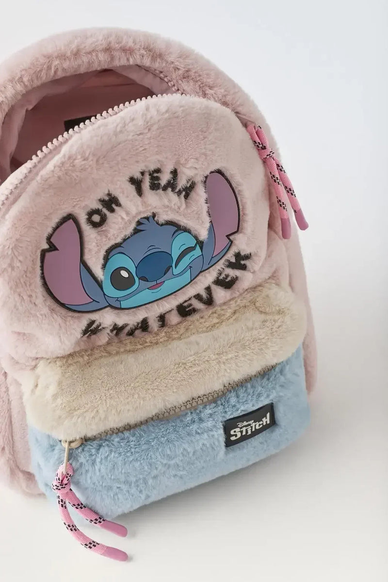 Mochila Stitch Couro Premium