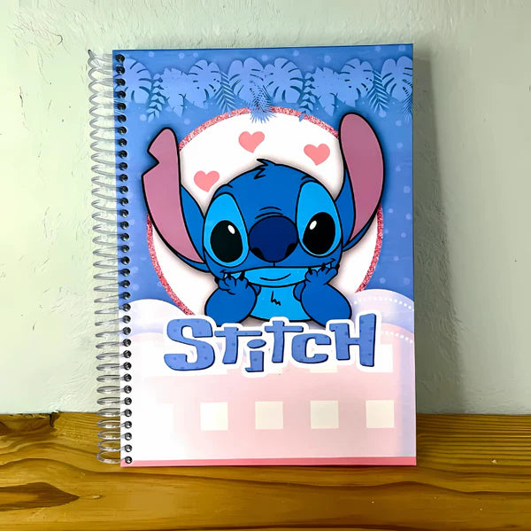 Caderno Capa Dura Stitch