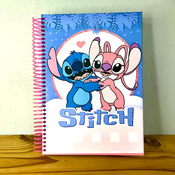 Caderno Capa Dura Stitch