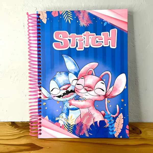 Caderno Capa Dura Stitch