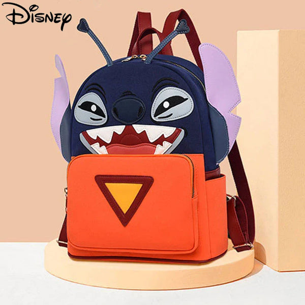 Mochila Infantil Stitch no Espaço - Detalhes que Surpreendem Qualquer Um