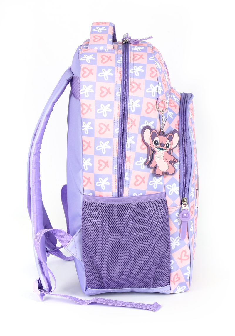 Kit Mochila Stitch in Love Disney - Com Lancheira e Estojo