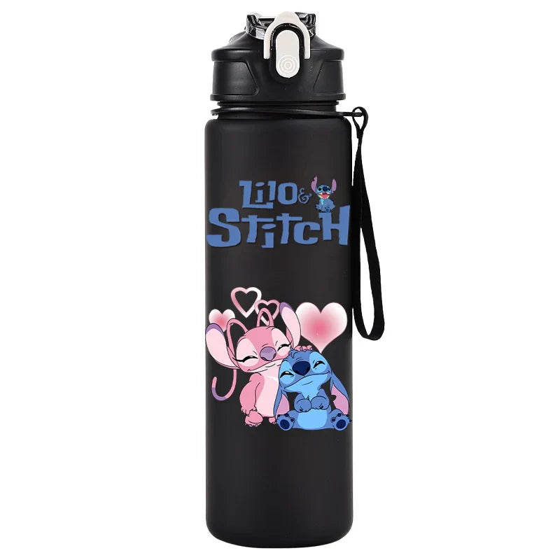 Garrafa de Água Lilo & Stitch 750ML - Grande Capacidade