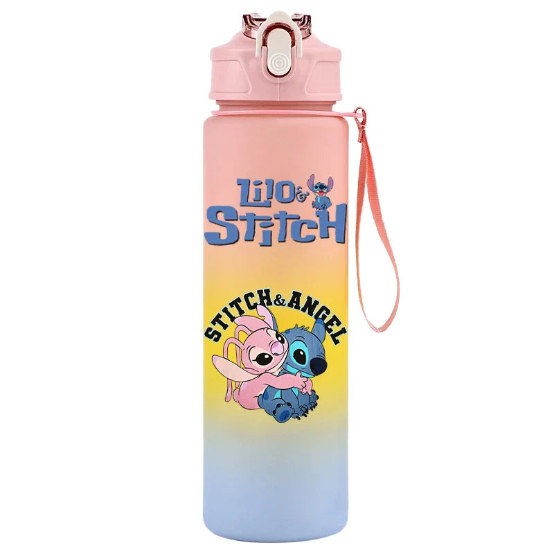 Garrafa de Água Lilo & Stitch 750ML - Grande Capacidade