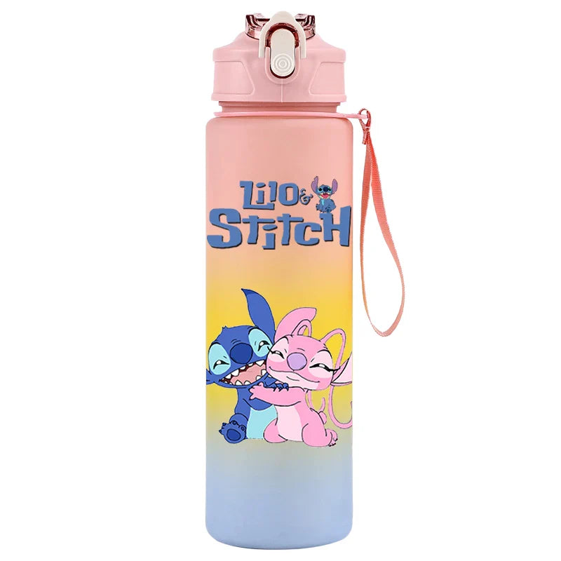 Garrafa de Água Lilo & Stitch 750ML - Grande Capacidade