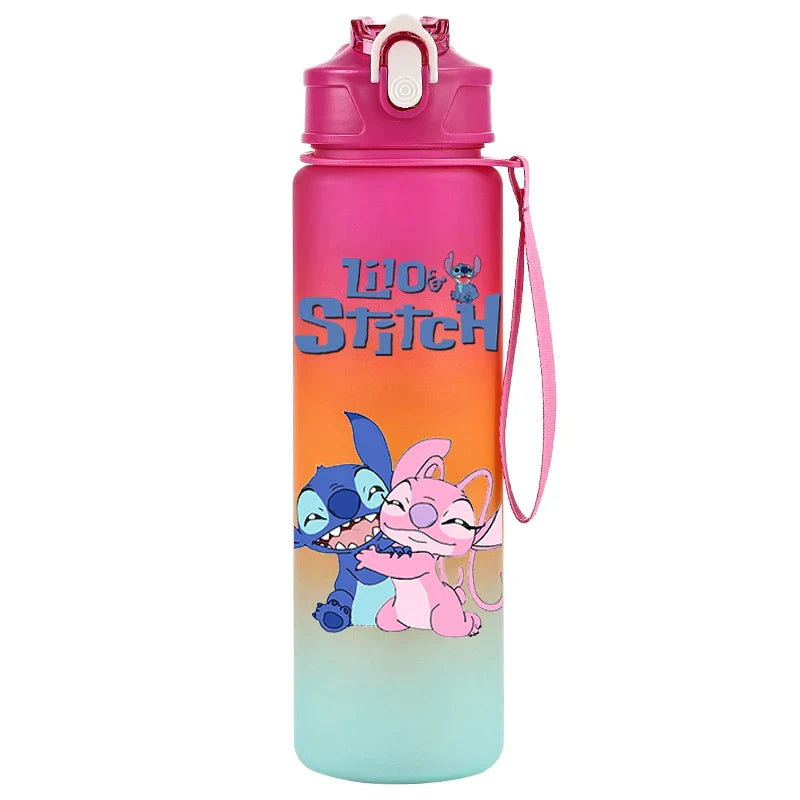 Garrafa de Água Lilo & Stitch 750ML - Grande Capacidade