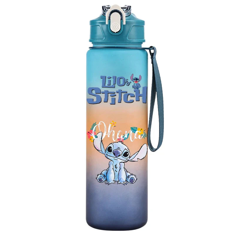 Garrafa de Água Lilo & Stitch 750ML - Grande Capacidade