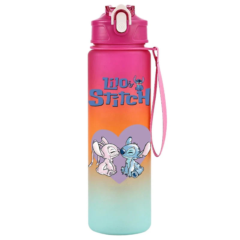 Garrafa de Água Lilo & Stitch 750ML - Grande Capacidade