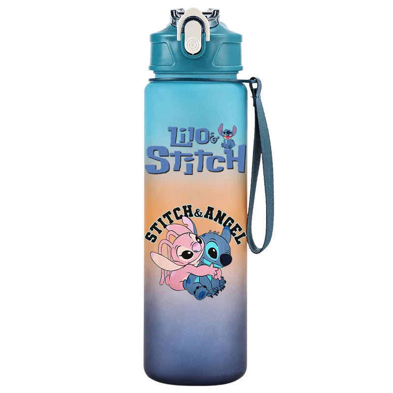 Garrafa de Água Lilo & Stitch 750ML - Grande Capacidade