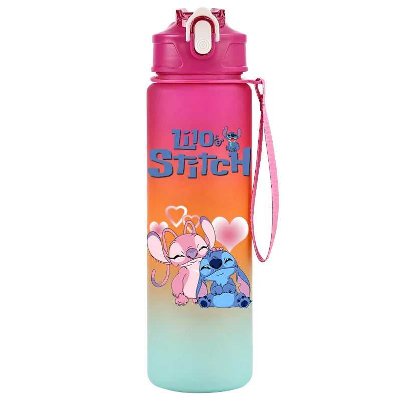 Garrafa de Água Lilo & Stitch 750ML - Grande Capacidade