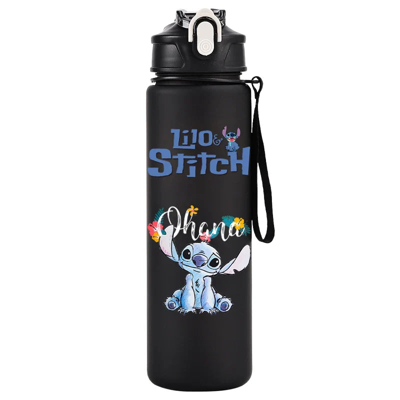 Garrafa de Água Lilo & Stitch 750ML - Grande Capacidade