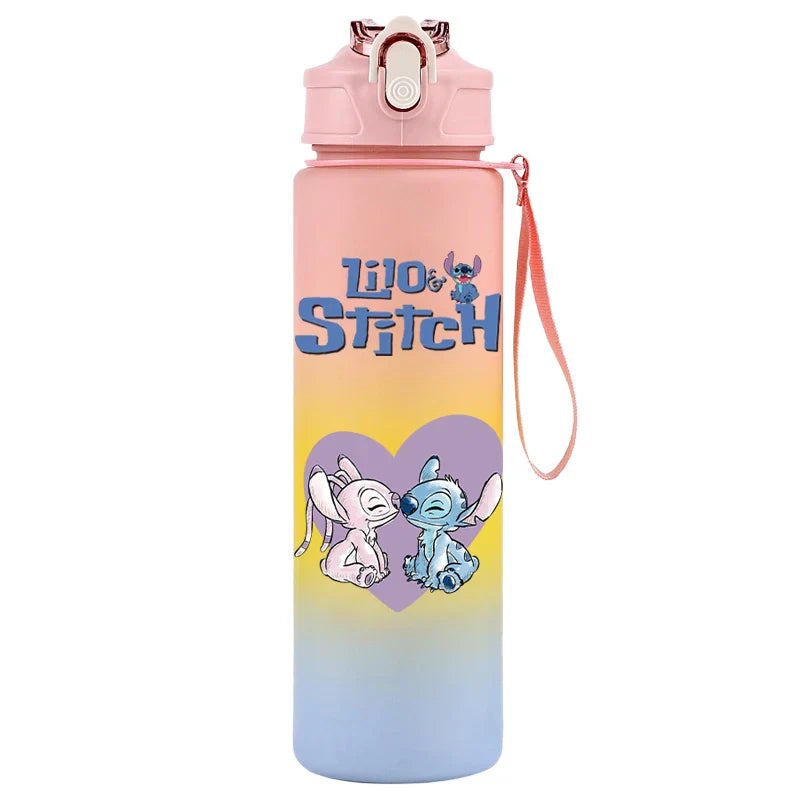 Garrafa de Água Lilo & Stitch 750ML - Grande Capacidade