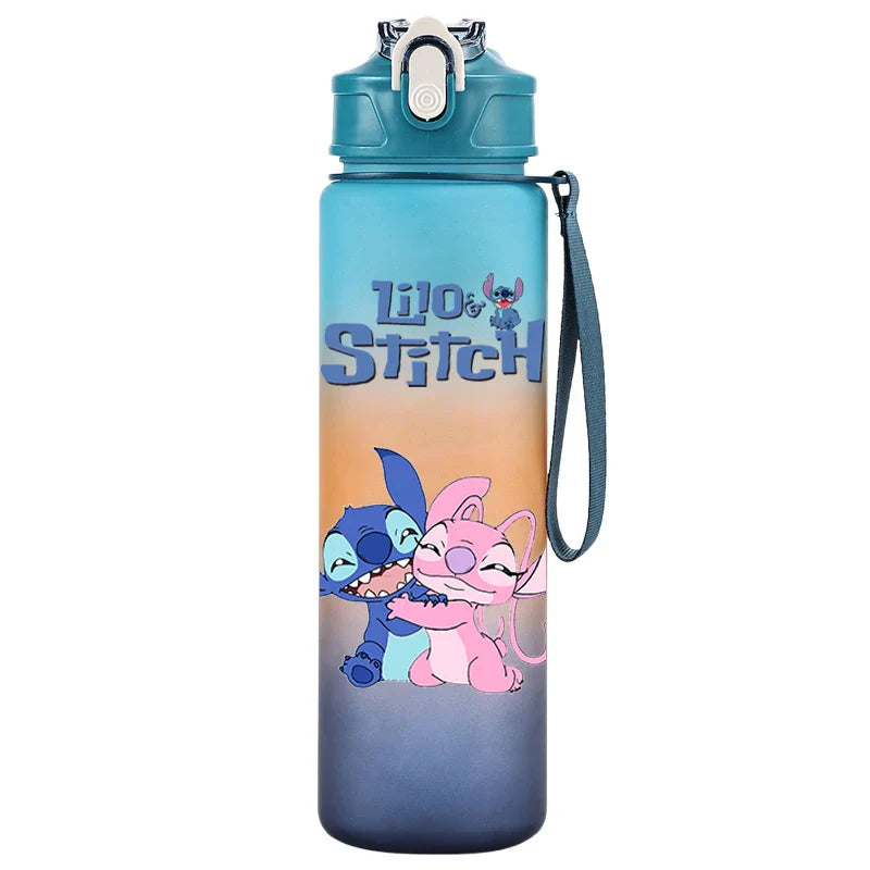 Garrafa de Água Lilo & Stitch 750ML - Grande Capacidade