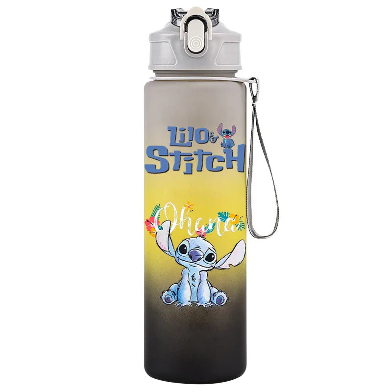 Garrafa de Água Lilo & Stitch 750ML - Grande Capacidade