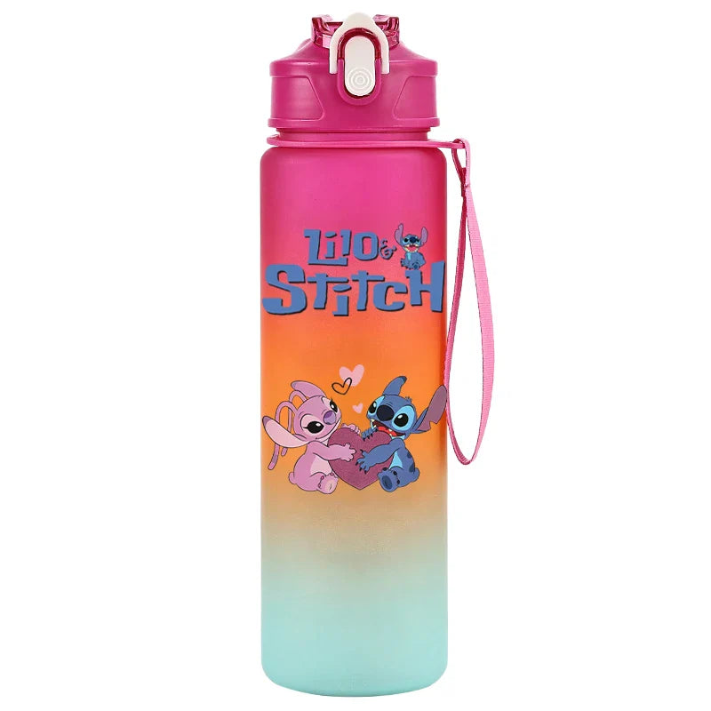 Garrafa de Água Lilo & Stitch 750ML - Grande Capacidade