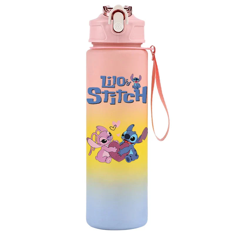 Garrafa de Água Lilo & Stitch 750ML - Grande Capacidade