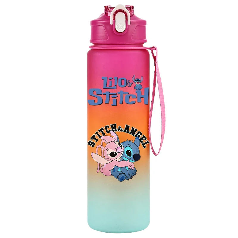 Garrafa de Água Lilo & Stitch 750ML - Grande Capacidade