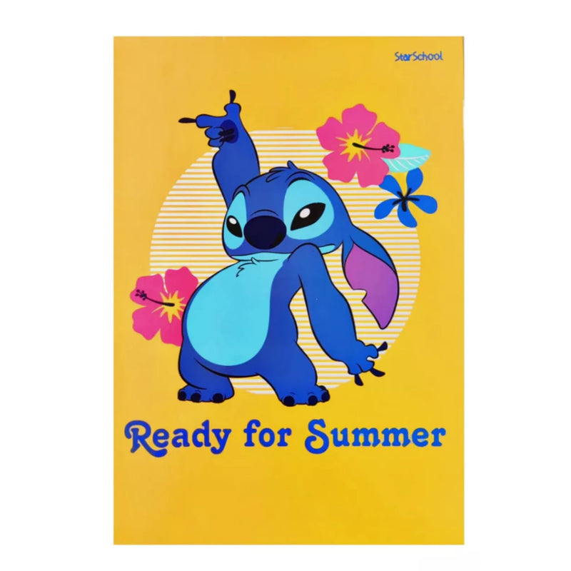 Caderno Brochurão Lilo Stitch 80 fls Capa Dura Grande