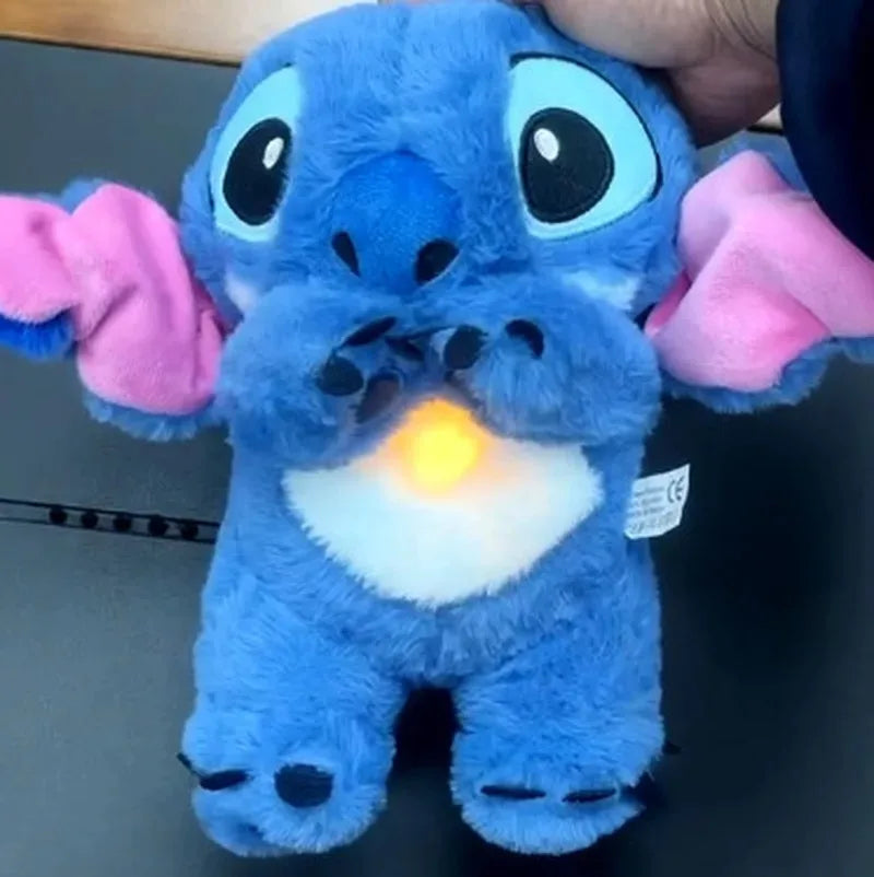 Stitch Pelúcia com Luz e Música - O queridinho do Momento -  Uma Explosão de Fofura!