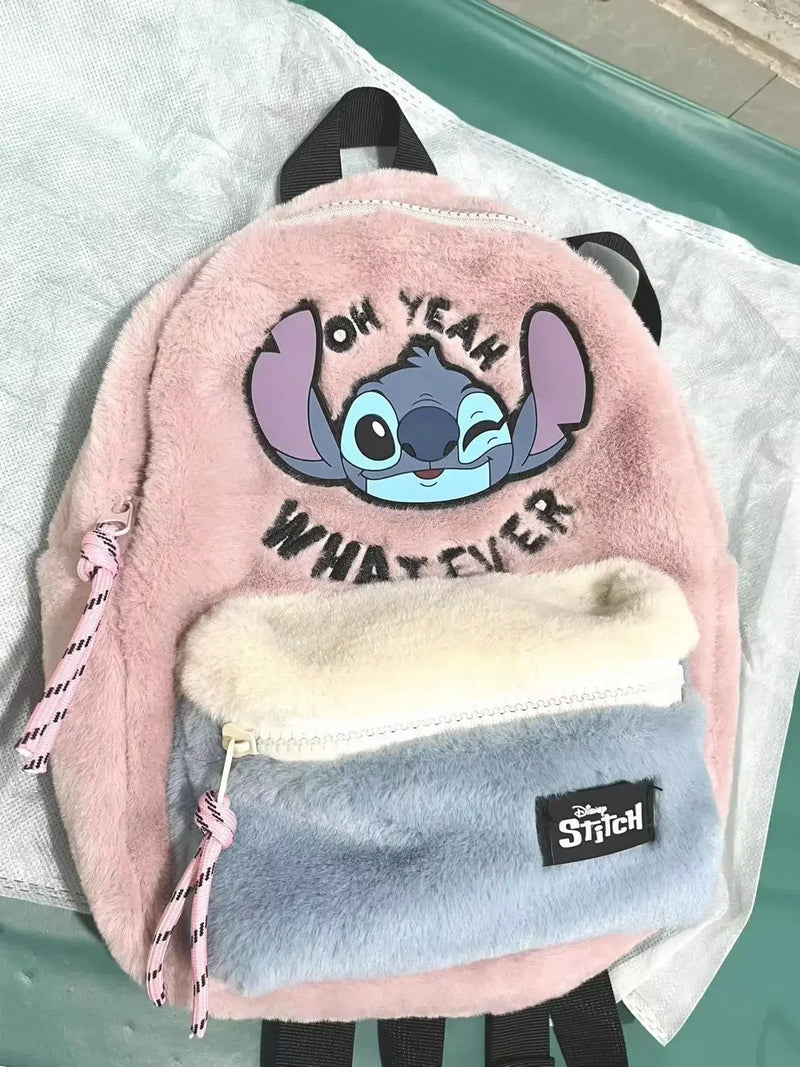 Mochila Stitch Couro Premium