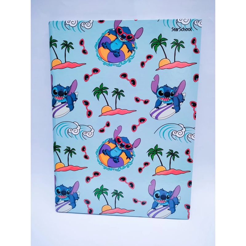 Caderno Brochurão Lilo Stitch 80 fls Capa Dura Grande