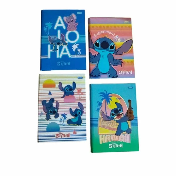 Caderno De Brochurão Grande Disney Stitch C/80fls Foroni